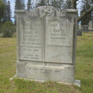 HARTY Olive Grace 1889-1938 :: HARTY Diana Miles 1866-1955