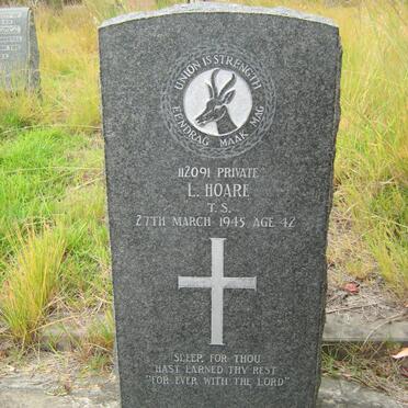 HOARE L. -1945