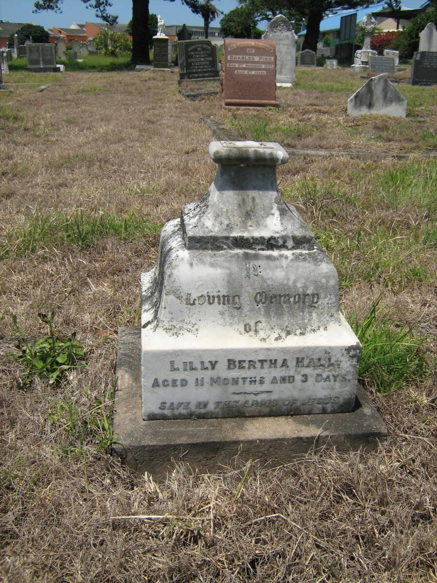 HALL Lilly Bertha -1901