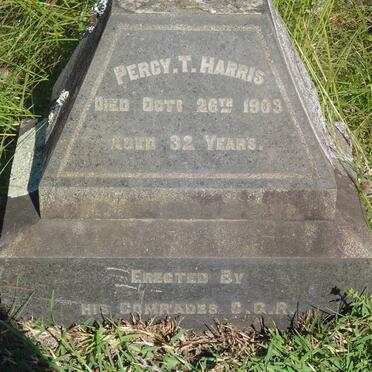 HARRIS Percy T. -1903