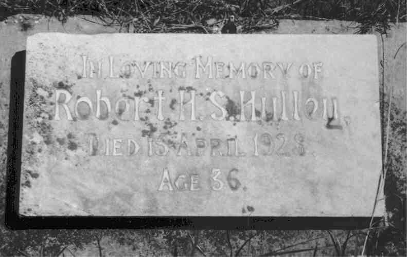 HULLEY Robert H.S. -1928