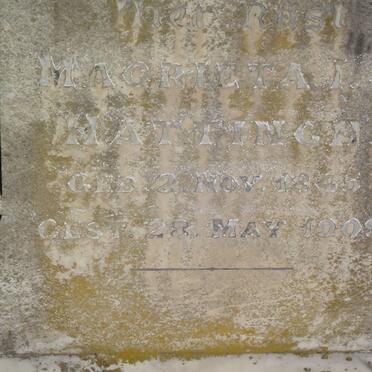 HATTINGH Magrieta I.J. 1845-1909