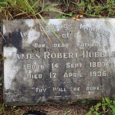 HUBBARD James Robert 1887-1936