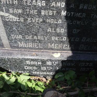 HENNING Wilhelmina 1872-1948 :: BELING Muriel Mercia 1935-1937