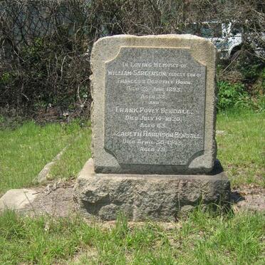 HORN William Sargenson -1893 :: BENDALL Frank Povey -1920 :: BENDALL Elizabeth Harrison -1943