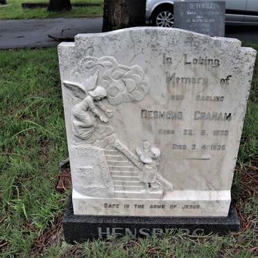 HENSBERG Desmond Graham 1933-1936