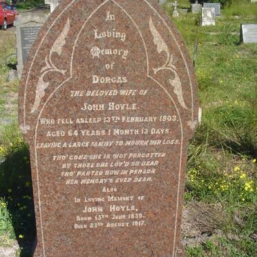 HOYLE John 1839-1917 &amp; Dorcas -1903