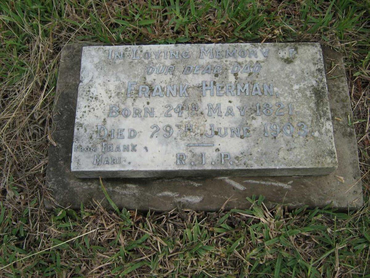 HERMAN Frank 1821-1903