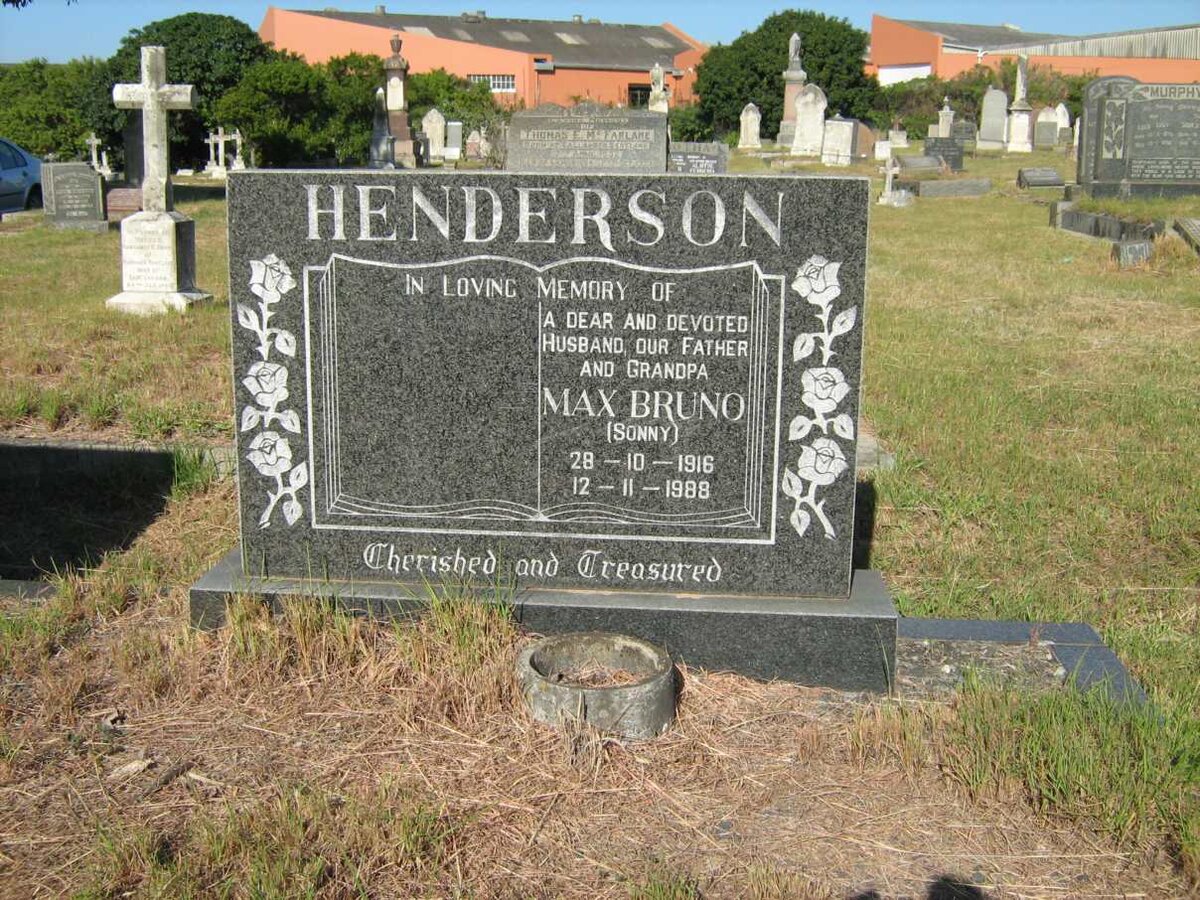 HENDERSON Max Bruno 1916-1988