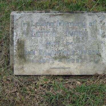 IMPEY Lettie 1872-1939