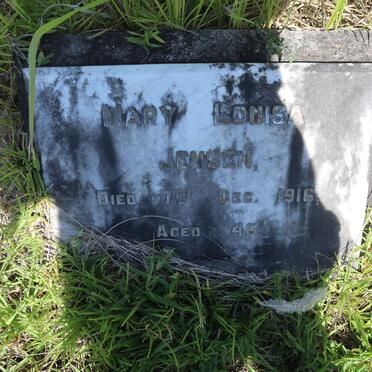 JENSEN Mary Louisa -1916