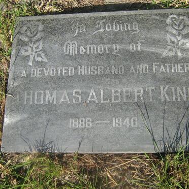 KING Thomas Albert 1886-1940