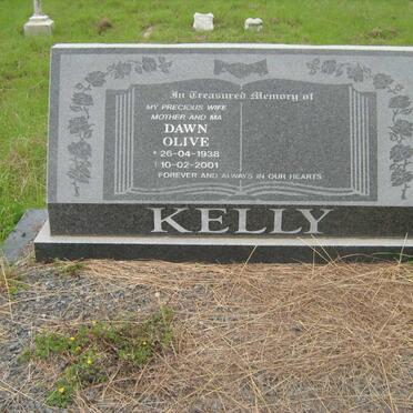 KELLY Dawn Olive 1938-2001