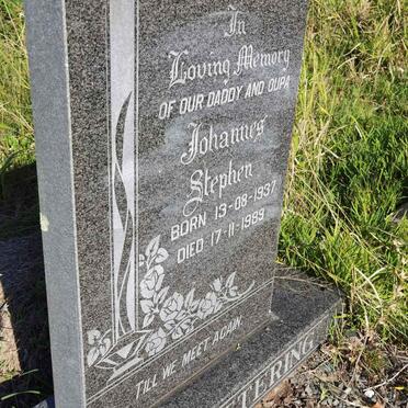 LOTTERING Johannes Stephen 1937-1989