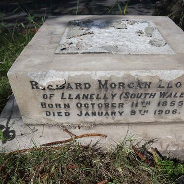 LLOYD Richard Morgan 1855-1906