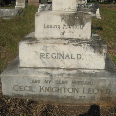 LLOYD Reginald Cecil Knighton 1879-1949