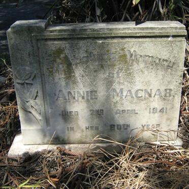MACNAB Annie -1941