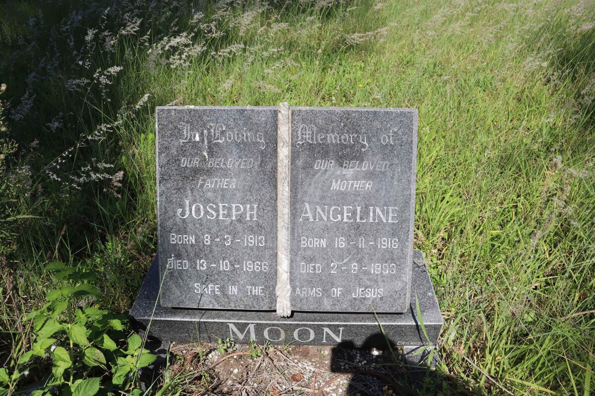 MOON Joseph 1913-1966 &amp; Angeline 1916-1993