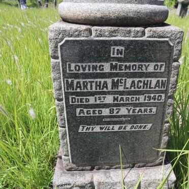 MCLACHLAN Martha -1940
