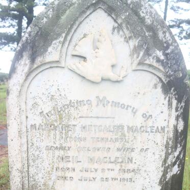 MACLEAN Margaret Metcalfe nee TENNANT 1884-1913