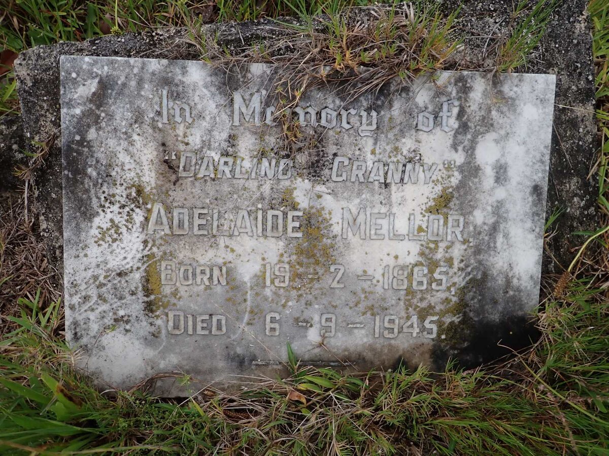 MELLOR Adelaide 1865-1945