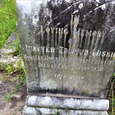 MISKIN Walter Edmund 1862-1936