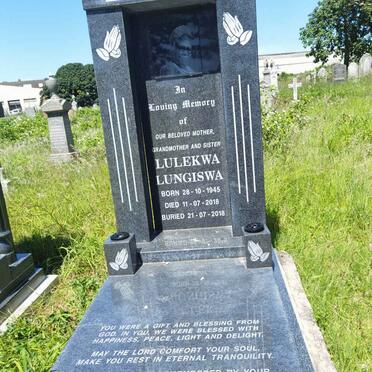 MANYADI Lulekwa Lungiswa 1945-2018