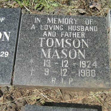 MASON Tomson 1924-1988