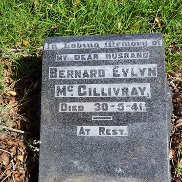 MCGILLYVRAY Bernard Evlyn  -1941