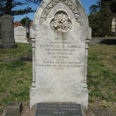 MEIER Antonia -1901 :: MEIER Antonia Alfreda -1978