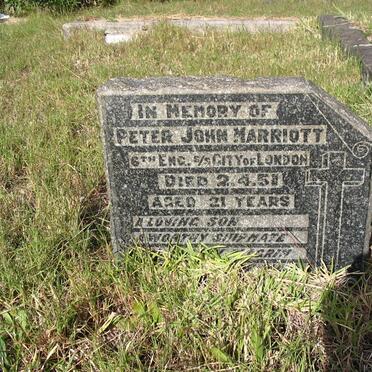 MARRIOTT Peter John -1951 