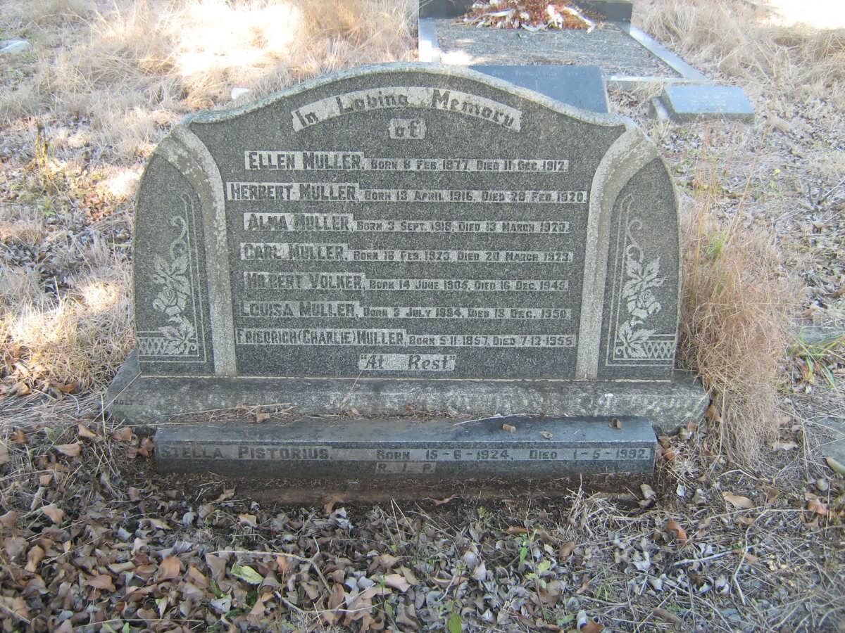 MULLER :: VOLKER :: PISTORIUS