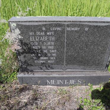 MEINTJIES Elizabeth -1976