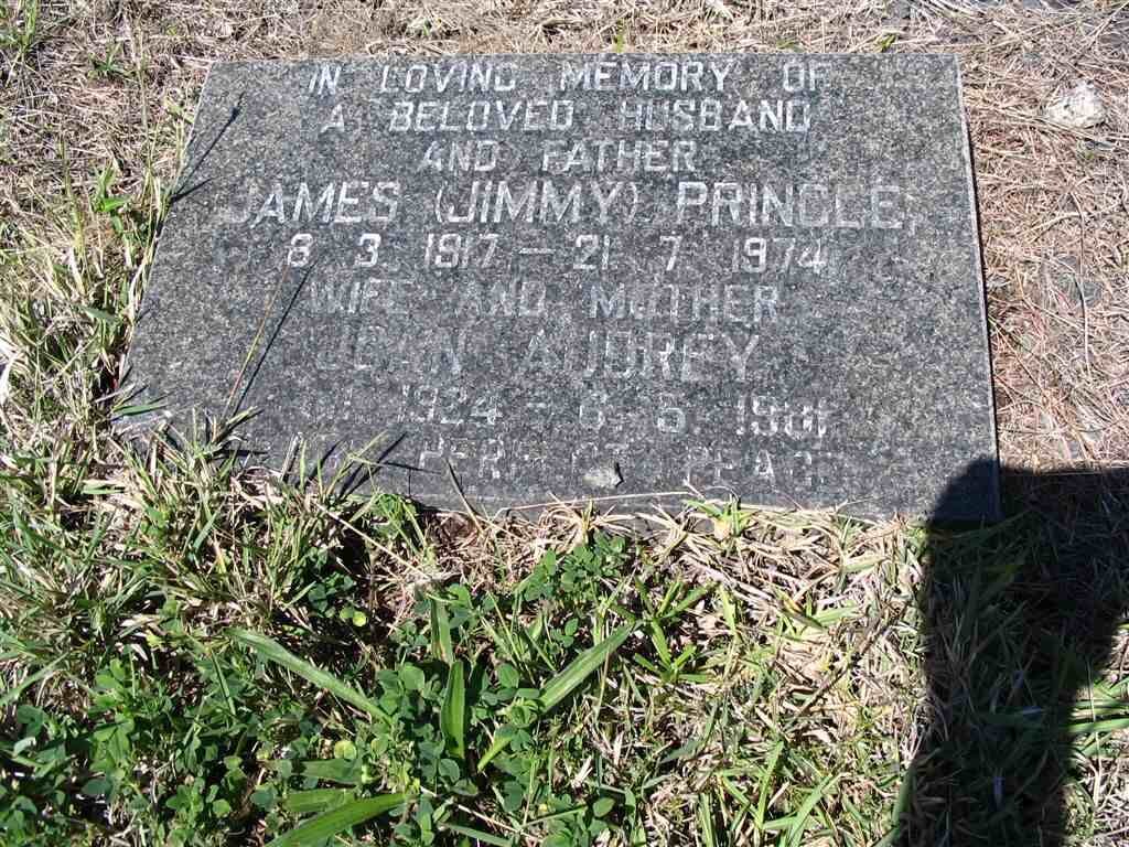 PRINGLE James 1917-1974 &amp; Joan Audrey 1924-1981