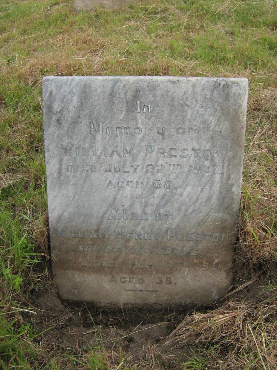 PRESTON William -1907 :: PRESTON William Henry 1911