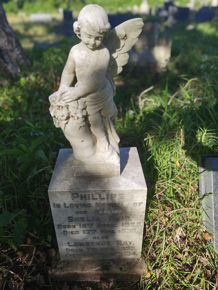 PHILLIPS Shelia Avis 1929-1938 :: PHILLIPS Lawrence Ray 1933-1934 _1