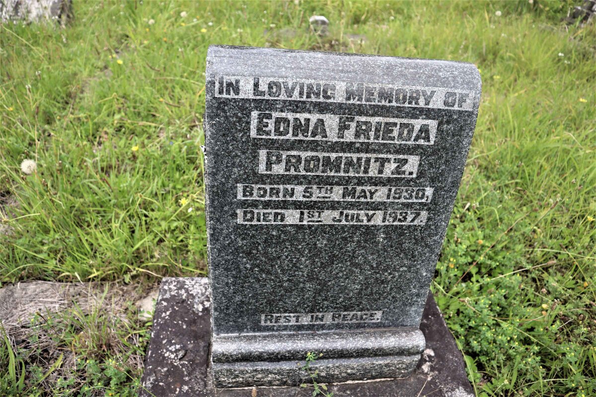 PROMNITZ Edna Frieda 1930-1937