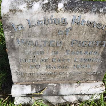 PIGOTT Walter  -1939