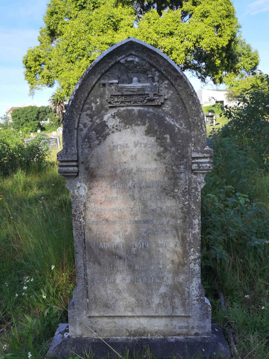 QUIRK William :: QUIRK Harriet Jane :: QUIRK Edward George -1936