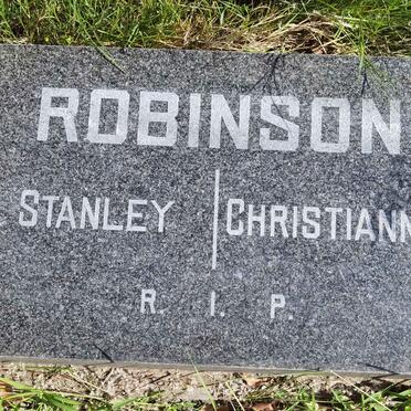 ROBINSON Stanley &amp; Christianna