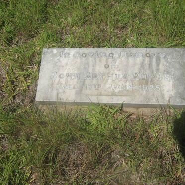 RUPUS John Arthur -1925