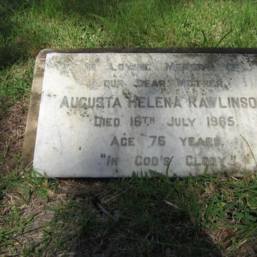 RAWLINSON Augusta Helena -1965