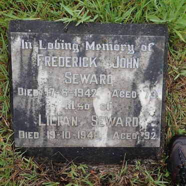 SEWARD Frederick John -1942 :: SEWARD Lilian -1948