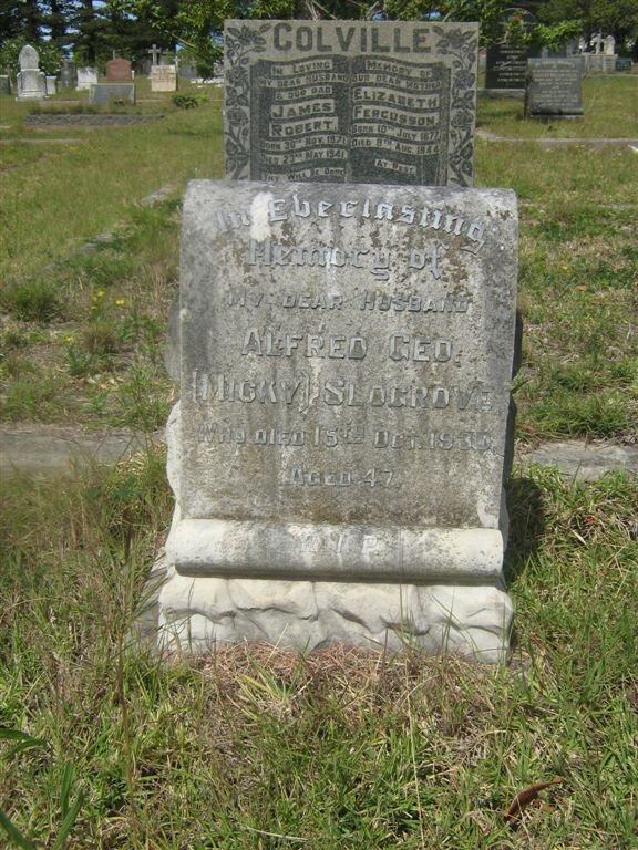 SLOGROVE Alfred George -1930