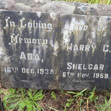 SNELGAR Harry C. -1959 &amp;  Ada -1935