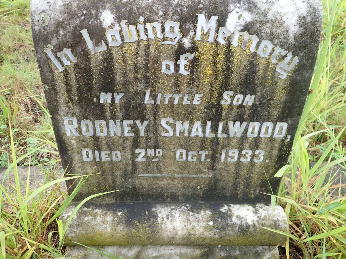 SMALLWOOD Rodney -1933