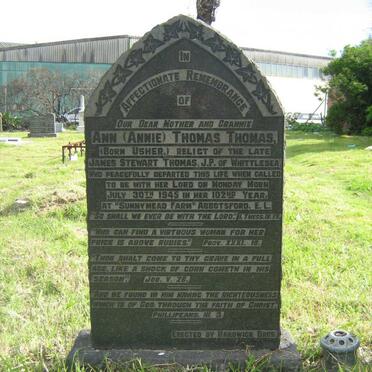 THOMAS Ann Thomas nee USHER -1945 