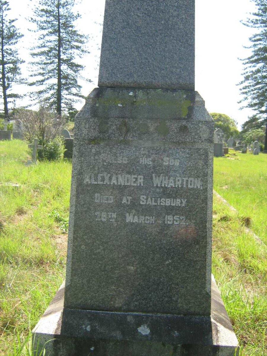 THOMPSON Alexander Wharton -1952 