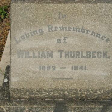 THURLBECK William 1882-1841