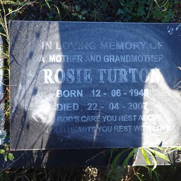 TURTON Rosie 1948-2007